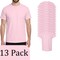 Gildan Vinyl & Fabric T-Shirt - Gildan, Heavy Cotton Short Sleeve Light Pink Tee